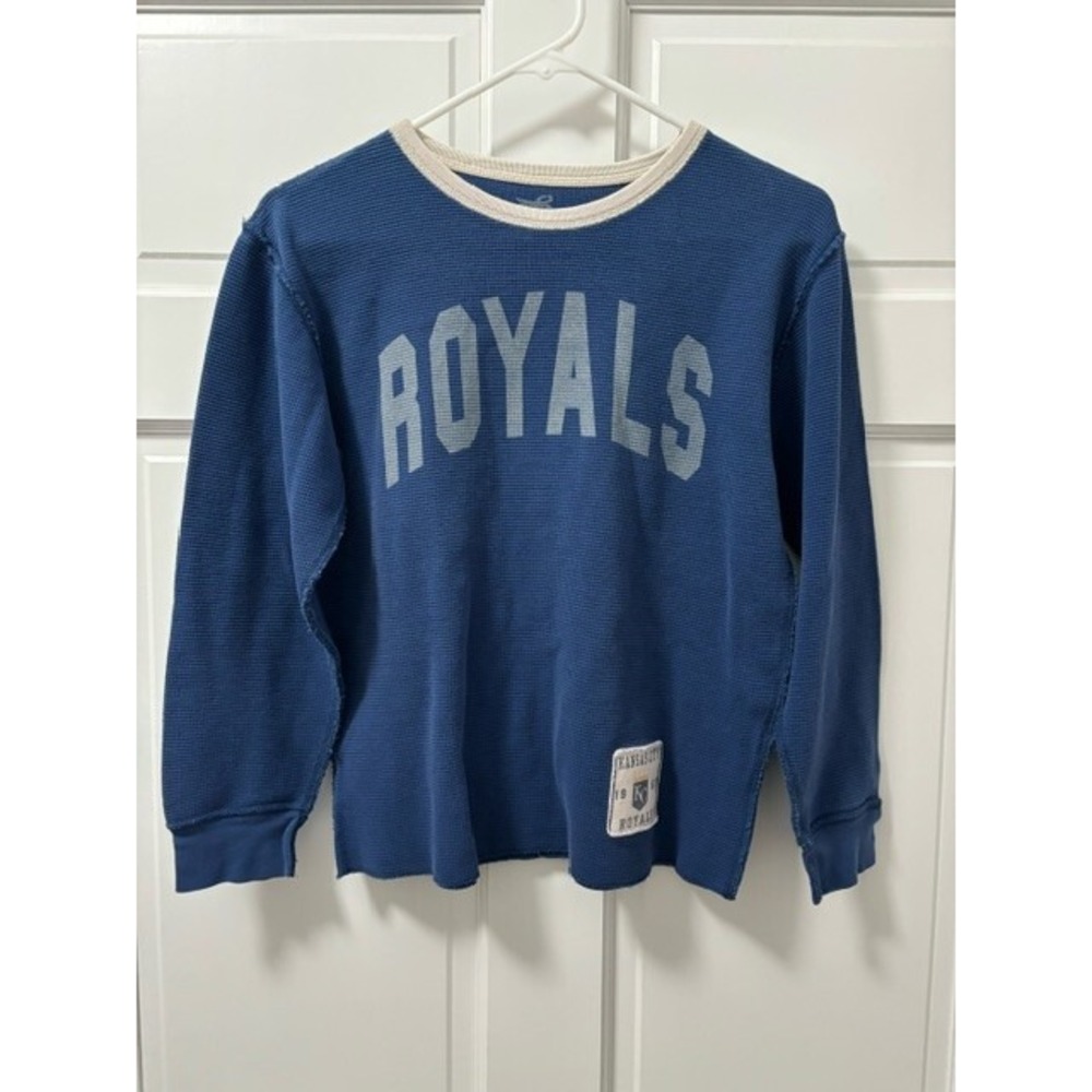 Youth Large Kansas City Royals Long Sleeve Shirt